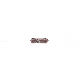 GS1LC508J, High-ohm resistor 5000 MOhm 1 W +- 5 %, KOA