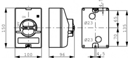172061, Emergency stop switch, Baco