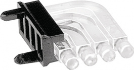 1296.1004, Светодовод для LED; круглая; O2мм; Кол-во мод:4, Mentor