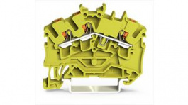 2202-6306, Terminal block, Push-In, 3 Poles, 1 ... 2.5mm², Wago