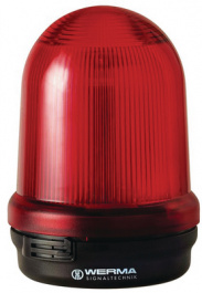 82912068, LED double flashing light, red, WERMA Signaltechnik