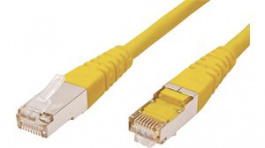 21.15.0182, Patchcord Cat 5e FTP 500 mm Yellow, Roline