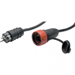 01.0013625, Exstension cable Type F (CEE 7/4) Type F (CEE 7/3) 25 m, Gelia