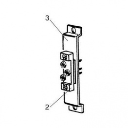30812-002, Mounting plate, Schroff