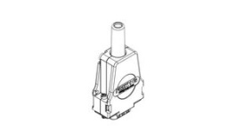 173114-0986, DA-15 Socket D-Sub Connector Kit, Die-Cast Zinc, FCT