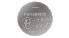 CR-2025EL/6BW [6 шт], Button Cell Battery, Lithium, CR2025, 3V, 170mAh, Pack of 6 pieces, Panasonic