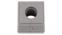 2584630000, Cable Grommet, 9 ... 10mm, TPE, Grey, Weidmuller