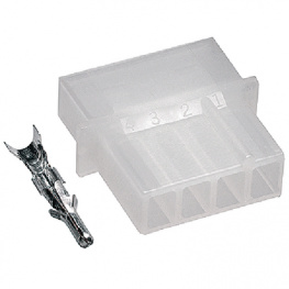 15-24-4047A0, Floppy drive connector, XT 5.25" 4P, Molex