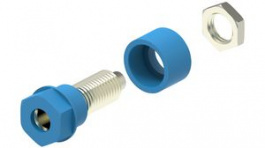 RND 350-00019, Banana Socket  diam.4mm Blue 36A M6 Screw, RND Lab