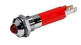 19040353, LED Indicator, Red, 80mcd, 24V, 8mm, IP67, CML INNOVATIVE TECHNOLOGIES