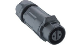 2340 03 T06CB A, Quicklock Size 12, / Socket 3 Contacts, 5A, 125V, IP67, LUTRONIC