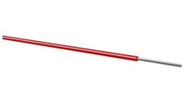 YV 0,8 MMdiam. RED [100 м], Hook-up wire PVC 0.5 mm2 Red, Kabeltronik
