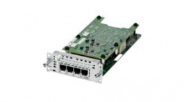 NIM-4BRI-NT/TE=, 4-Port BRI Network Interface Module for 4000 Series Integrated Services Routers, Cisco Systems