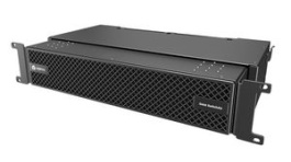 SA1-02003L, Rack Mount Airflow Management for Network Switches, Rear Intake, Passive, Adjustable, 2U, Black, Vertiv