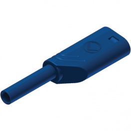 MST S WS 30 AU BLAU / BLUE, Safety plug diam. 2 mm blue, SKS Kontakttechnik