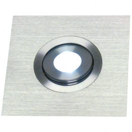 62515301, LED recess-mounted frame angular 1x, Barthelme