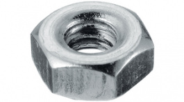 RND 610-00489, Hex Nut, M8, 6.5mm, Stainless Steel, RND Components