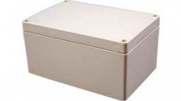 1554T2GY, Watertight PC Enclosure, 120 x 180 x 90 mm, Grey, Polycarbonate, IP66, Hammond