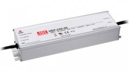 HEP-240-24A, Блок питания: импульсный; модульный; 240Вт; 24ВDC; 5?10А; 1,3кг, MEAN WELL