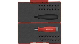 PB 9320.SEt B2, DigiTorque V02 Torque Screwdriver Set Hex/Phillips/Pozidriv/Slotted/TORX® 16pcs., PB Swiss Tools
