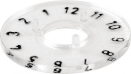 331.205, Disk with figures 14.5 mm Transparent, Mentor