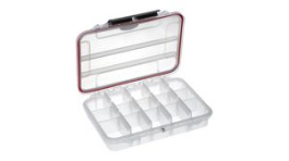 RND 600-00286, Watertight Case with Adjustable Compartments, 230x175x53mm, Polypropylene (PP), , RND Lab