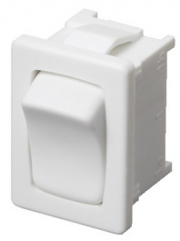 1801.1101, Rocker switch 1P 10 A 250 VAC, Marquardt