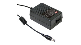 GSM36B24-P1J, Medical Power Supply GSM36B 264V 36W IEC 60320 C8 2.1 x 5.5 mm Barrel Plug, MEAN WELL