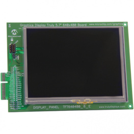 AC164127-8, Ср-во разработки: Microchip; LCD-дисплей; Дисплей: TFT 5,7", Microchip