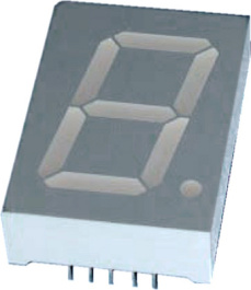 ELS1006SURWA/S530-A3, 7-segment LED-display red 25.4 mm THT, Everlight