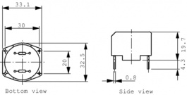 RN143-6/02, Inductor, radial 1.8 mH (2x) 6 A (2x), Schaffner