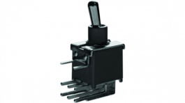 TST 2 N-RA, Переключатель: тумблер; Пол: 2; DPDT; ON-ON; 0,4A/20ВDC; -30?85°C, Knitter-switch