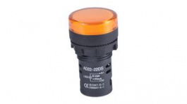 RND 210-00050B, Panel Indicator, Orange, 22mm, 230V, Screw, RND Components