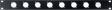 RSA PX92072 19" panel with 1x8 cut-outs