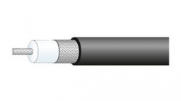 ENVIROFLEX B58 [100 м], Coaxial Cable RG-58 LSZH 4.95mm 50Ohm Tinned Copper Black 100m, Huber+Suhner