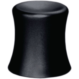 K1-SH-B60, Aluminium Knob black 16 mm, ELMA