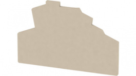 1791050000 [20 шт], ZAP/TW ZDK2.5-2 End plate Dark Beige, Weidmuller