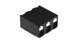 2086-3203, Wire-To-Board Terminal Block, THT, 5mm Pitch, Right Angle, Push-In, 3 Poles, Wago