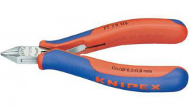 77 72 115, Side-Cutting Pliers;115 mm Small Bevel, Knipex