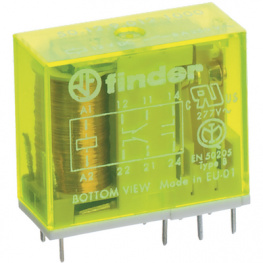 50.12.9.024.4000, PCB protection relay,&nbsp;&nbsp;24 VDC, 700 mW, FINDER
