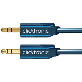 70480, Audio cable stereo jack 3.5 mm 5 m, Clicktronic