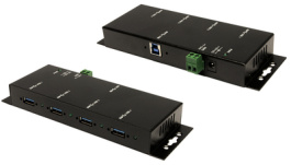 EX-1183HMVS, Industrial Hub USB 3.0 4x Black, Exsys
