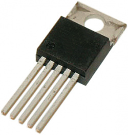 LM2596T-ADJ/NOPB, Переключающий контроллер TO-220-5, Texas Instruments