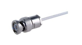 11 BNC-75-2-1/133 NE, RF Connector, BNC, Brass, Plug, Straight, 75Ohm, Solder Terminal, Clamp Terminal, Huber+Suhner