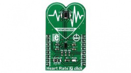 MIKROE-2998, Heart Rate 7 Click Development Board 5V, MikroElektronika