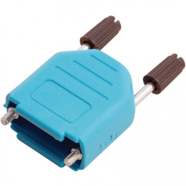 DPPK25-B-K, Корпус: для разъемов D-Sub; D-Sub HD 44pin, D-sub 25pin; прямой, Encitech Connectors