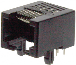 615008137121, Modular jack 8 Unshielded Tab Down, WURTH Elektronik