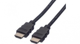 11.04.5542, HDMI Cable with Ethernet m -m Black 2 m, Roline