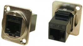 CP30220M, Industrial Ethernet Connector in XLR Housing FT Nickel - Plated, Cliff