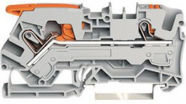 2106-5201, Feedthru Terminal, Cage Clamp, 2 Poles, 0.5 ... 10mm\x1a, Wago